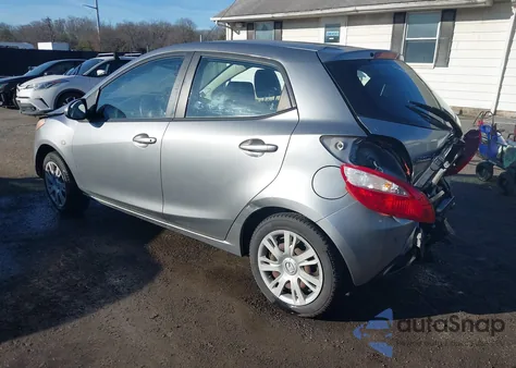 2013 Mazda Mazda2 Sport из США, поврежденный, VIN JM1DE1KZ9D0163501